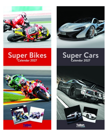 Tallon Super Bikes & Cars Kalender 2027 Slimline