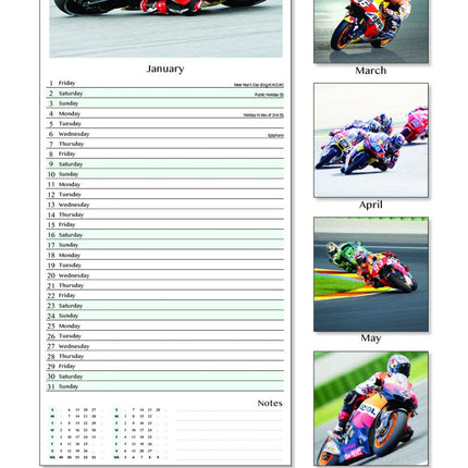 Tallon Super Bikes & Cars Kalender 2027 Slimline