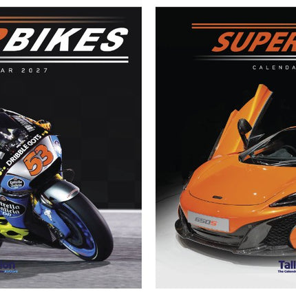 Tallon Super Bikes & Fast Cars Kalender 2027