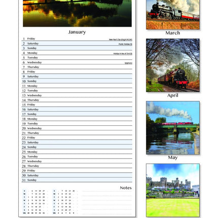 Tallon Vintage Transport Kalender 2027 Slimline