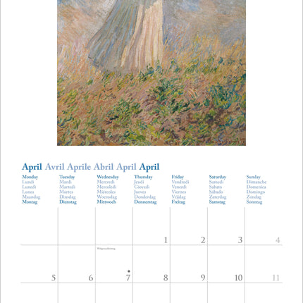 teNeues Publishing Claude Monet Kalender 2027
