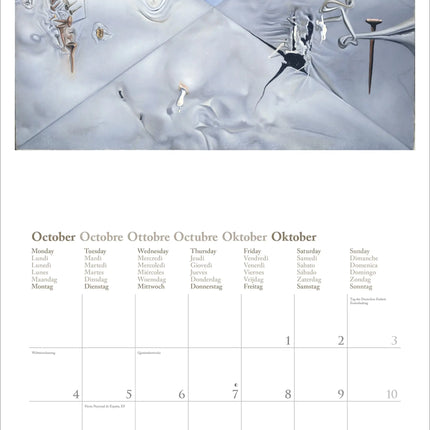 teNeues Publishing Dali Kalender 2027