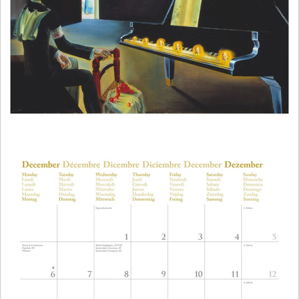 teNeues Publishing Dali Kalender 2027