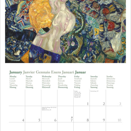 teNeues Publishing Gustav Klimt Kalender 2027