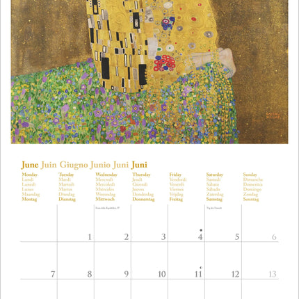 teNeues Publishing Gustav Klimt Kalender 2027