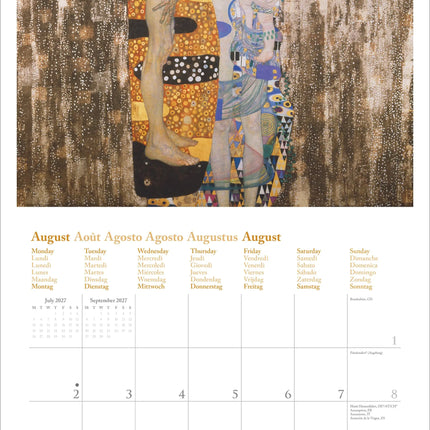 teNeues Publishing Gustav Klimt Kalender 2027