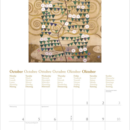 teNeues Publishing Gustav Klimt Kalender 2027