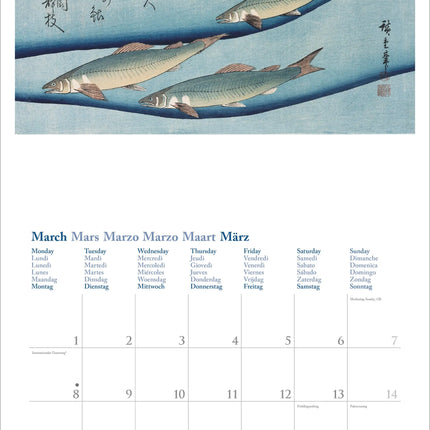 teNeues Publishing Hiroshige Kalender 2027
