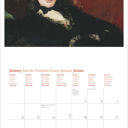 teNeues Publishing Impressionism Kalender 2027