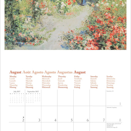 teNeues Publishing Impressionism Kalender 2027