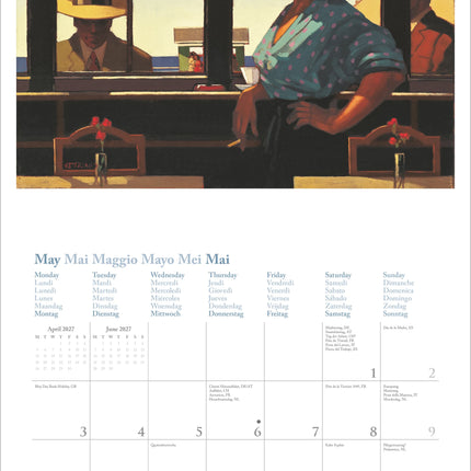 teNeues Publishing Jack Vettriano Kalender 2027
