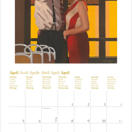 teNeues Publishing Jack Vettriano Kalender 2027