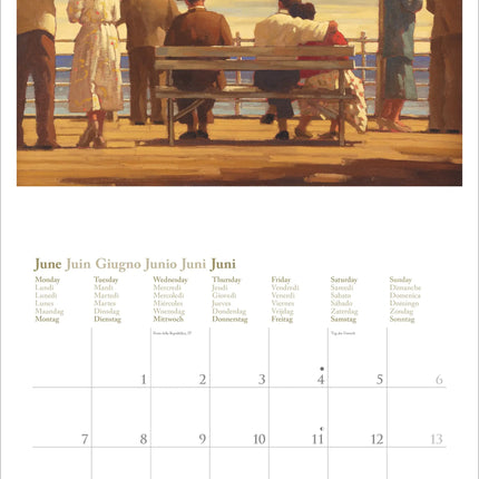 teNeues Publishing Jack Vettriano Kalender 2027