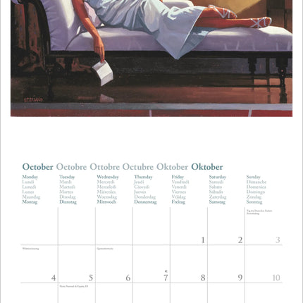 teNeues Publishing Jack Vettriano Kalender 2027