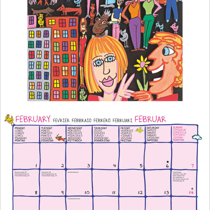 teNeues Publishing James Rizzi Kalender 2027