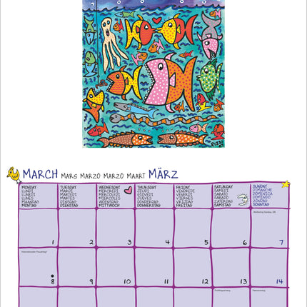 teNeues Publishing James Rizzi Kalender 2027