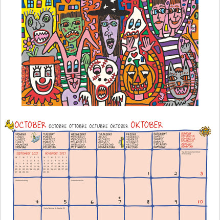 teNeues Publishing James Rizzi Kalender 2027