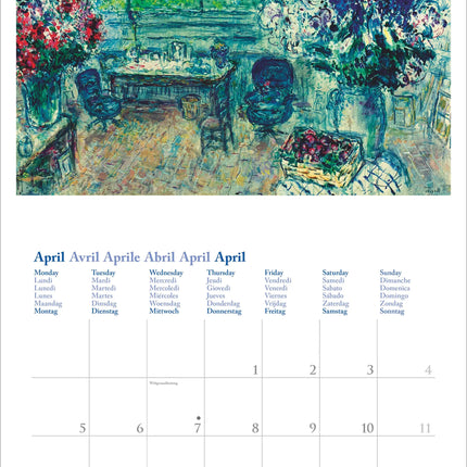 teNeues Publishing Marc Chagall Kalender 2027