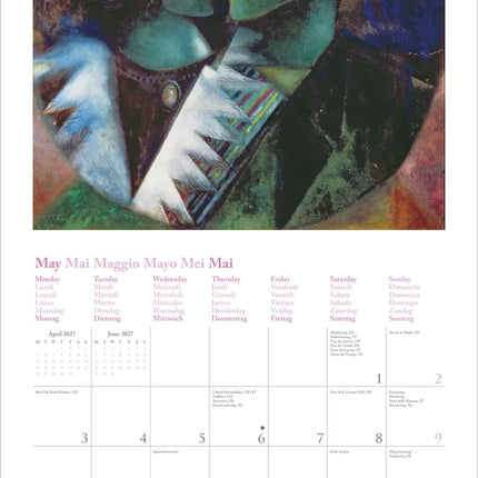 teNeues Publishing Marc Chagall Kalender 2027