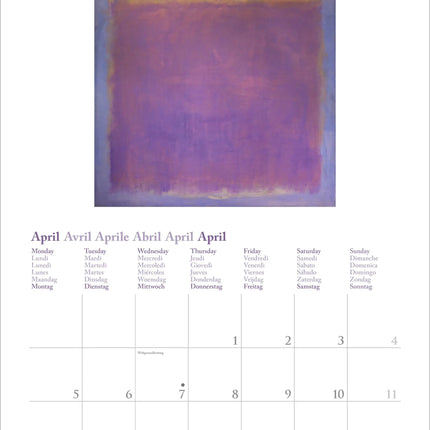 teNeues Publishing Mark Rothko Kalender 2027