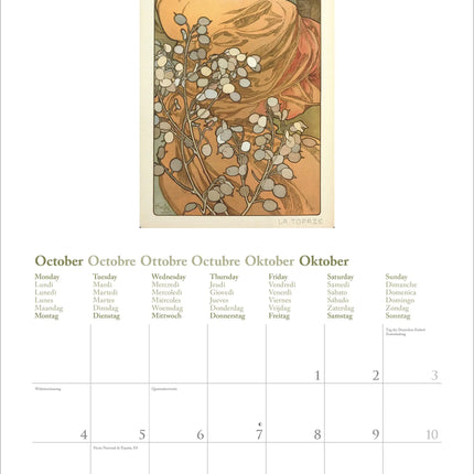 teNeues Publishing Mucha Kalender 2027