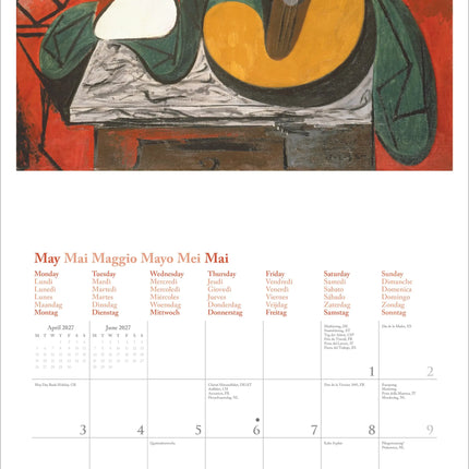 teNeues Publishing Picasso Kalender 2027