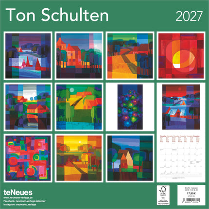 teNeues Publishing Ton Schulten Kalender 2027