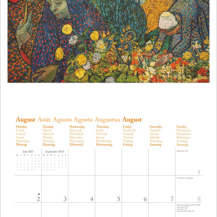 teNeues Publishing Vincent van Gogh Kalender 2027