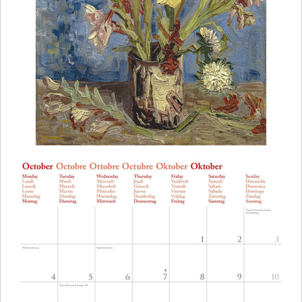 teNeues Publishing Vincent van Gogh Kalender 2027