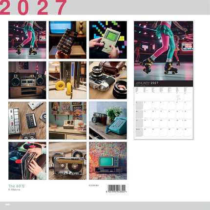 The Card Company The 80's Kalender 2027