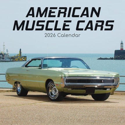 The Gifted Stationary American Muscle Cars Kalender 2026