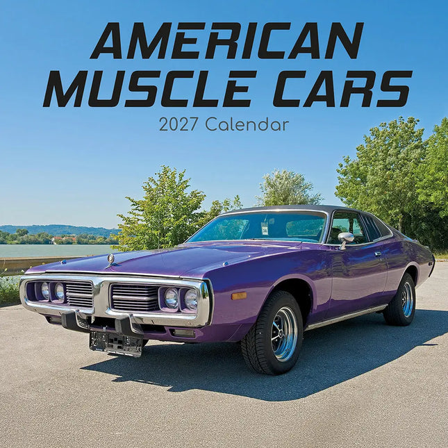 The Gifted Stationary American Muscle Cars Kalender 2027