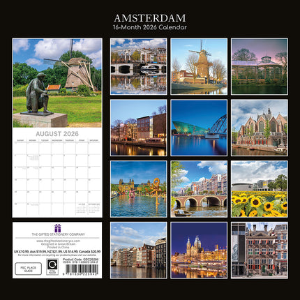 The Gifted Stationary Amsterdam Kalender 2026