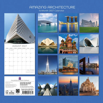 The Gifted Stationary Architectuur Kalender 2027
