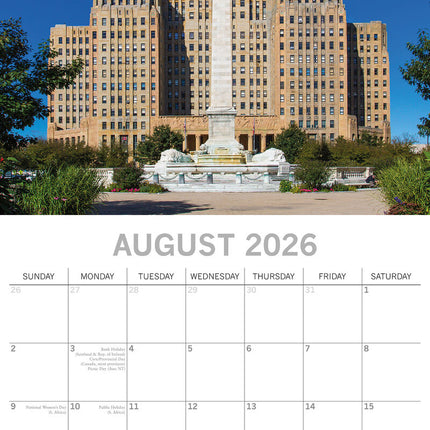 The Gifted Stationary Art Deco Kalender 2026