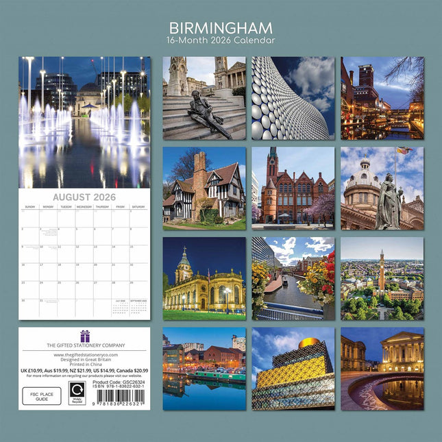 The Gifted Stationary Birmingham Kalender 2026
