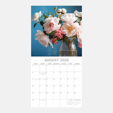 The Gifted Stationary Bloemencollectie Kalender 2026