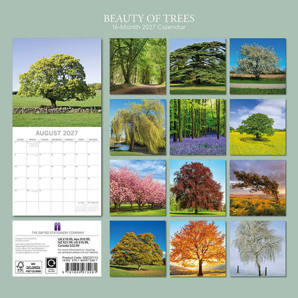 The Gifted Stationary Bomen Kalender 2027