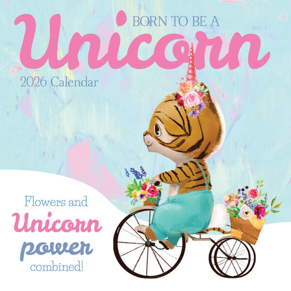 The Gifted Stationary Born to be a Unicorn Kalender 2026