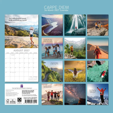 The Gifted Stationary Carpe Diem Kalender 2027