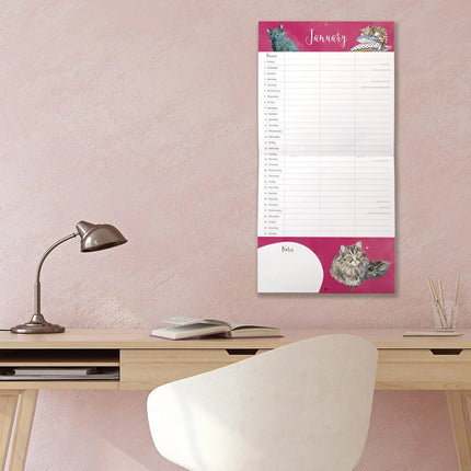 The Gifted Stationary Cat Lovers Kalender 2027