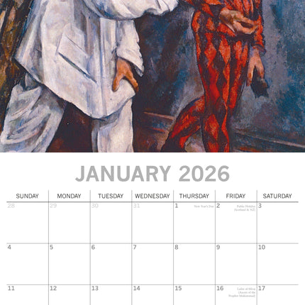 The Gifted Stationary Cezanne Kalender 2026