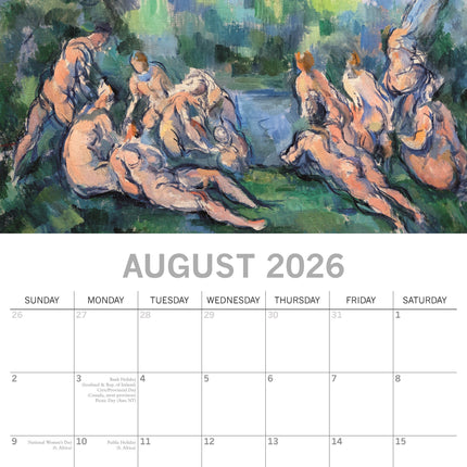 The Gifted Stationary Cezanne Kalender 2026