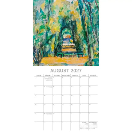 The Gifted Stationary Cezanne Kalender 2027