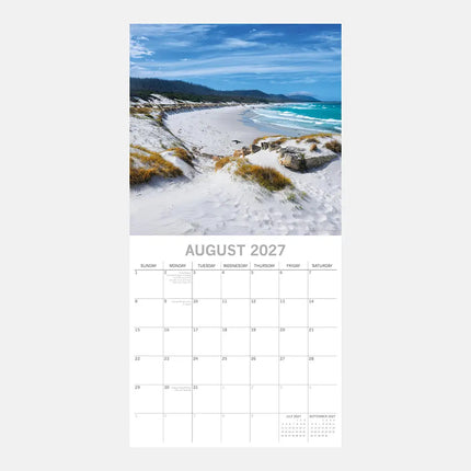 The Gifted Stationary Coastlines of Australia Kalender 2027