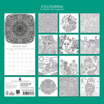 The Gifted Stationary Colouring Kalender 2027