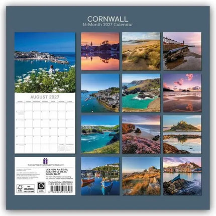 The Gifted Stationary Cornwall Kalender 2027