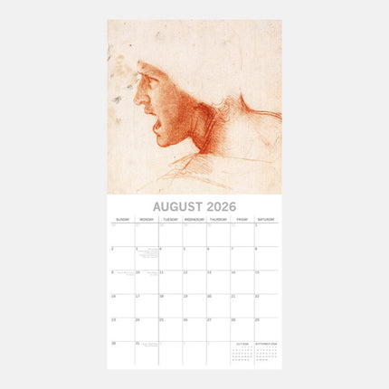 The Gifted Stationary Da Vinci Kalender 2026