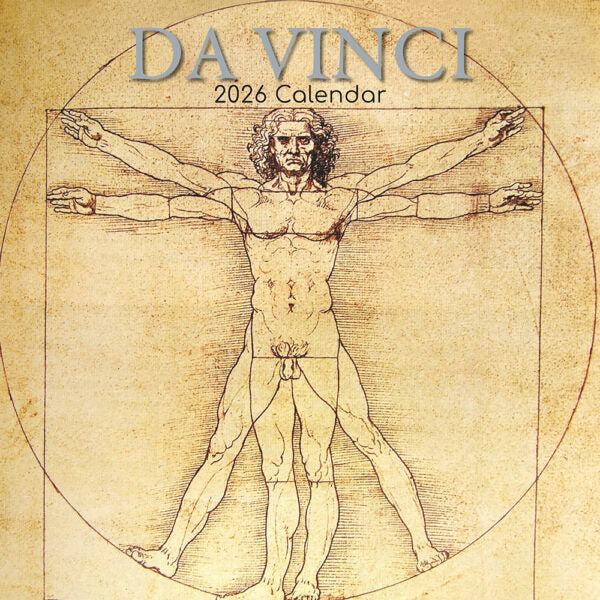 The Gifted Stationary Da Vinci Kalender 2026