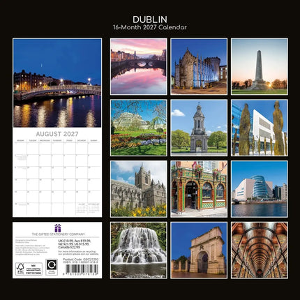 The Gifted Stationary Dublin Kalender 2027
